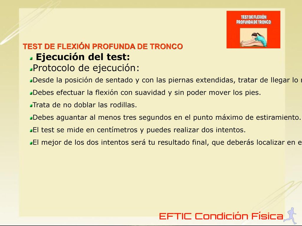 test bending profunda de poste linear unit v
